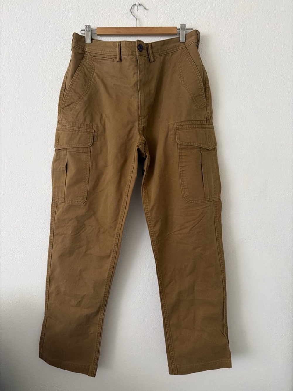 Lands' End Men's Cargo Pants in Brown